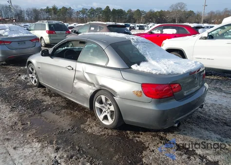 2013 BMW 335I from USA, damaged, VIN WBADX7C53DJ588860